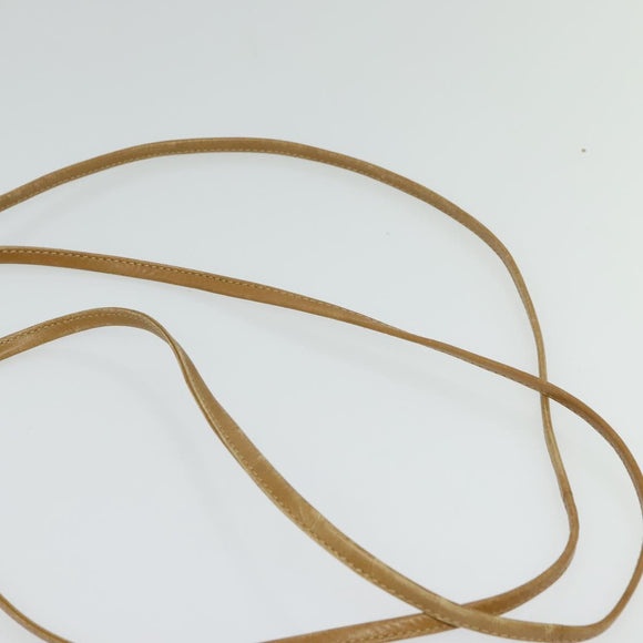 GUCCI Micro GG Supreme Shoulder Bag PVC Beige Gold 001 261 1053 Auth BA2223