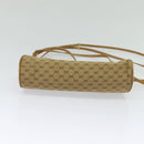 GUCCI Micro GG Supreme Shoulder Bag PVC Beige Gold 001 261 1053 Auth BA2223-5