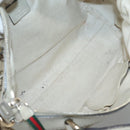 GUCCI GG Canvas Web Sherry Line Hand Bag 2way Beige Gold 269894 Auth BA2226-11