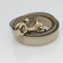 GUCCI GG Canvas Web Sherry Line Hand Bag 2way Beige Gold 269894 Auth BA2226-21