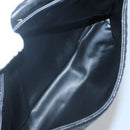 BALLY Hand Bag Leather Black Gold Auth BA2236-20