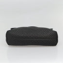 BALLY Hand Bag Leather Black Gold Auth BA2236-5