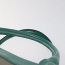 BVLGARI Hand Bag Canvas Gray Silver Auth BA2240-8