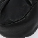 Salvatore Ferragamo Shoulder Bag Leather Black Gold Auth BA2245-14
