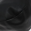 Salvatore Ferragamo Shoulder Bag Leather Black Gold Auth BA2245-16