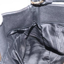 Salvatore Ferragamo Shoulder Bag Leather Black Gold Auth BA2245-18