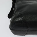 Chloe Shoulder Bag Leather Black Auth BA2248-15