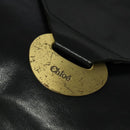 Chloe Shoulder Bag Leather Black Auth BA2248-10