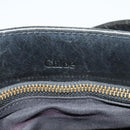 Chloe Shoulder Bag Leather Black Auth BA2248-17