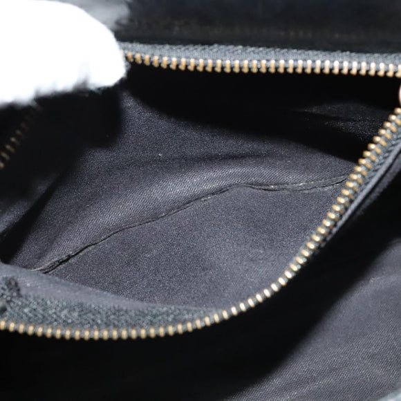 Chloe Shoulder Bag Leather Black Auth BA2248