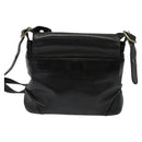 Chloe Shoulder Bag Leather Black Auth BA2248-2