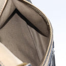 Chloe Harley Hand Bag Canvas Leather Beige Black gold Auth BA2249-21