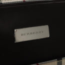 BURBERRY Nova Check Clutch Bag Nylon Beige Auth BA224AV-17