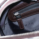 BURBERRY Nova Check Clutch Bag Nylon Beige Auth BA224AV-23