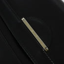 BALLY Shoulder Bag Leather Black Gold Auth BA2261-17