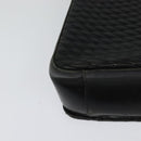 BALLY Hand Bag Leather 2way Black Gold Auth BA2262-16