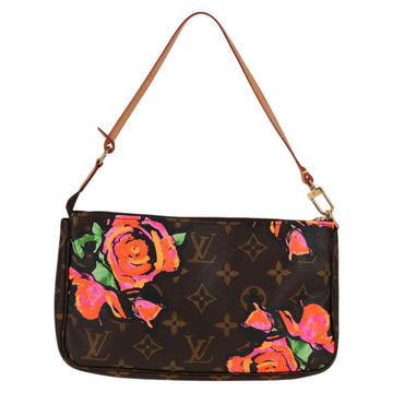 LOUIS VUITTON Monogram Rose Pochette Accessoires Pouch M48615 LV Auth BA2264SAV - 0