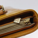 LOUIS VUITTON Monogram Vernis Houston Hand Bag Beige M91004 LV Auth BA2272-18