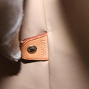 LOUIS VUITTON Monogram Vernis Houston Hand Bag Beige M91004 LV Auth BA2272-11