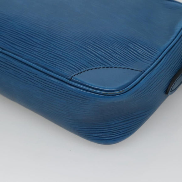 LOUIS VUITTON Epi Trocadero 23 Shoulder Bag Blue M52305 LV Auth BA2273
