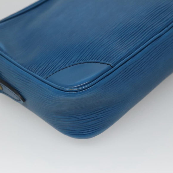 LOUIS VUITTON Epi Trocadero 23 Shoulder Bag Blue M52305 LV Auth BA2273