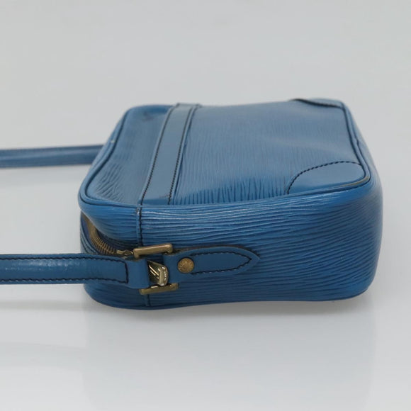 LOUIS VUITTON Epi Trocadero 23 Shoulder Bag Blue M52305 LV Auth BA2273