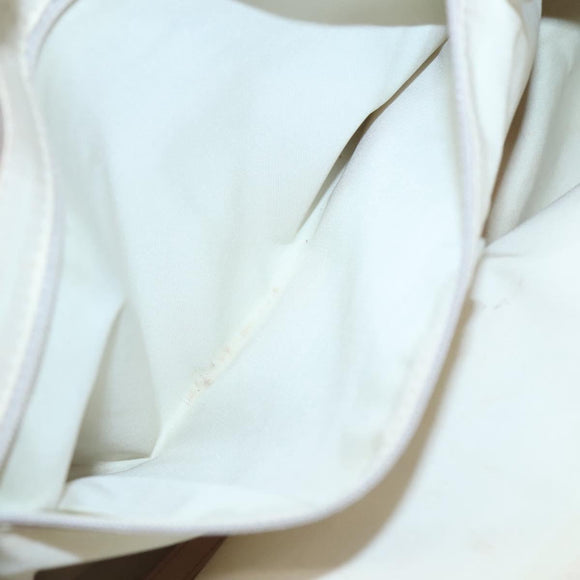 CHANEL New Travel Line Tote Bag Nylon Beige CC Auth BA2277