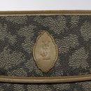 SAINT LAURENT Clutch Bag PVC Leather Beige Auth BA2278-8