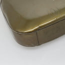 CARTIER Happy Birthday Shoulder Bag Enamel Khaki Silver Auth BA2280-16