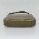 CARTIER Happy Birthday Shoulder Bag Enamel Khaki Silver Auth BA2280-5