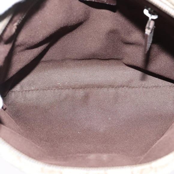 GUCCI GG Supreme Shoulder Bag PVC Beige Gold 141626 Auth BA2287