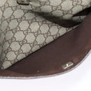 GUCCI GG Supreme Shoulder Bag PVC Beige Gold 141626 Auth BA2287-11