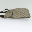 GUCCI GG Supreme Shoulder Bag PVC Beige Gold 141626 Auth BA2287-3
