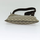 GUCCI GG Supreme Shoulder Bag PVC Beige Gold 141626 Auth BA2287-5