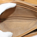 GUCCI Micro GG Supreme Shoulder Bag PVC Beige Gold 001 406 1780 Auth BA2288-10