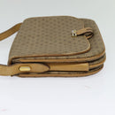 GUCCI Micro GG Supreme Shoulder Bag PVC Beige Gold 001 406 1780 Auth BA2288-3