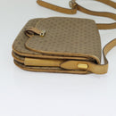GUCCI Micro GG Supreme Shoulder Bag PVC Beige Gold 001 406 1780 Auth BA2288-4