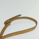 GUCCI Micro GG Supreme Shoulder Bag PVC Beige Gold 001 406 1780 Auth BA2288-14