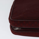 GUCCI Micro GG Canvas Shoulder Bag Red Gold Auth BA2289-15