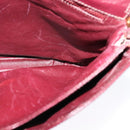 GUCCI Micro GG Canvas Shoulder Bag Red Gold Auth BA2289-19