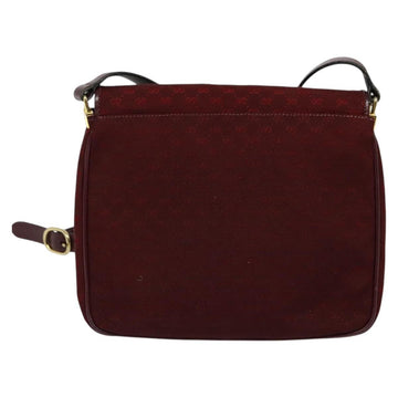 GUCCI Micro GG Canvas Shoulder Bag Red Gold Auth BA2289 - 0