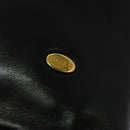 BALLY Shoulder Bag Leather Black Gold Auth BA2292-17