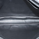 BALLY Shoulder Bag Leather Black Gold Auth BA2292-11