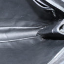 BALLY Shoulder Bag Leather Black Gold Auth BA2292-18