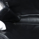 BALLY Shoulder Bag Leather Black Gold Auth BA2292-19