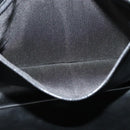 BALLY Shoulder Bag Leather Black Gold Auth BA2292-12