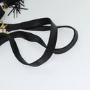 BALLY Shoulder Bag Leather Black Gold Auth BA2292-7