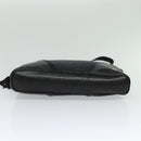 BALLY Shoulder Bag Leather Black Gold Auth BA2292-5