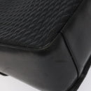 BALLY Hand Bag Leather Black Gold Auth BA2293-16