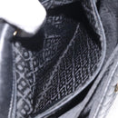 BALLY Hand Bag Leather Black Gold Auth BA2293-21